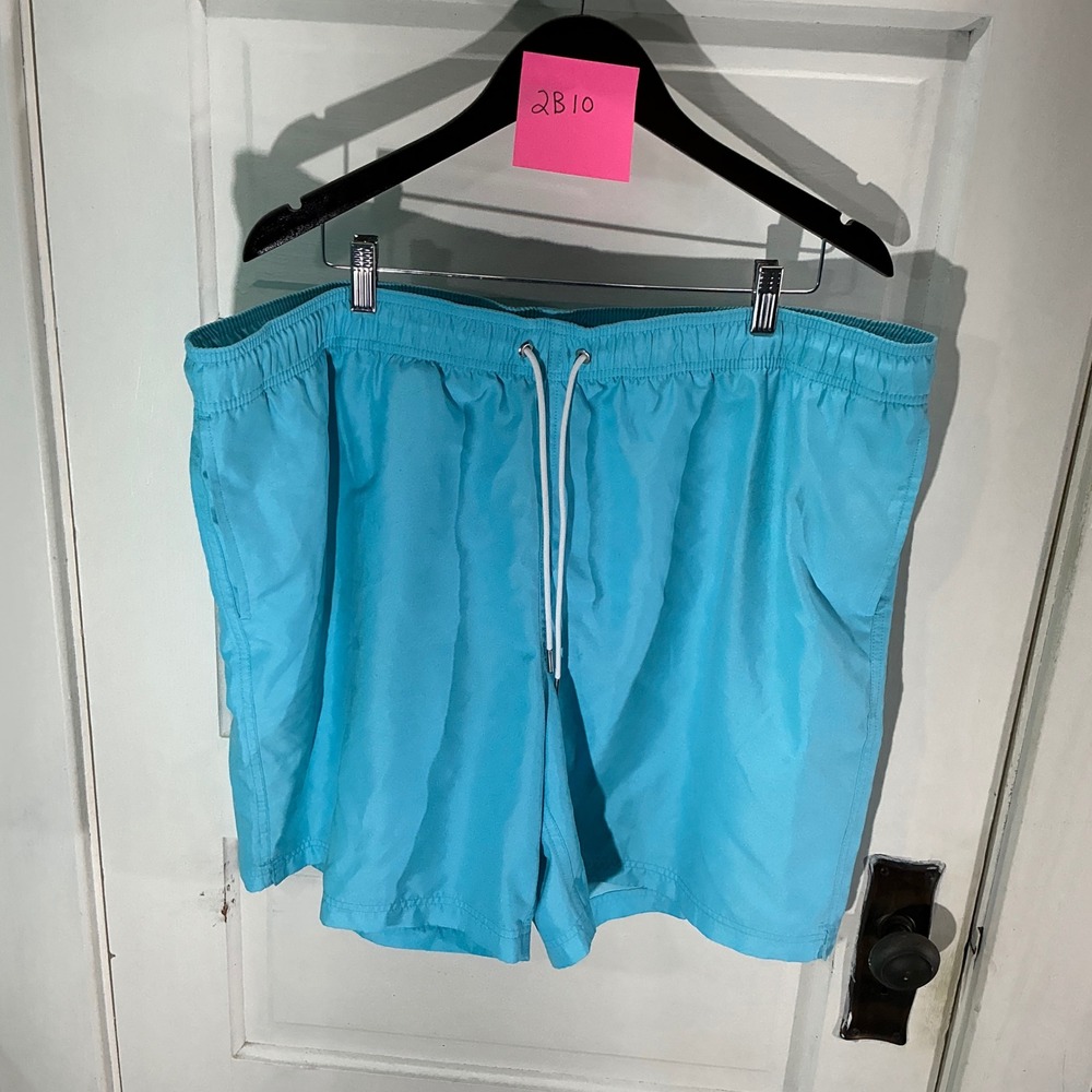 Lands' End Swim Trunks Quick Dry Elastic Waist Swim Shorts XXL‎